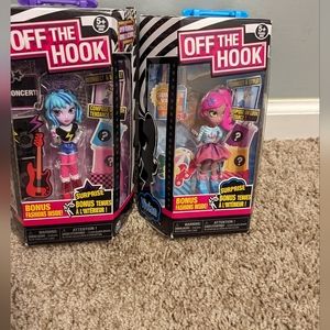 Off the hook dolls (2) brand new